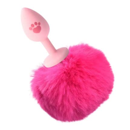 Cat Claw Silicone Anal Plug with Fox Tail