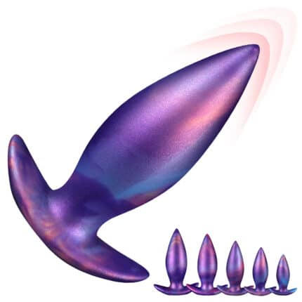 5 Sizes Silicone Anal Plug Set for Women