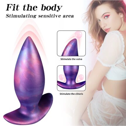 Multi-Size Anal Plug Set Soft Silicone Butt Plugs Kit