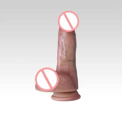 Liquid Silicone Big Dildo – 7.1 Inch Realistic