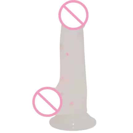 Hot Selling White Silicone Big Dildo