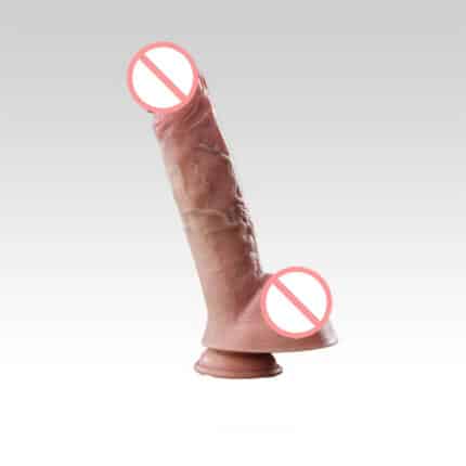 Hot Selling Realistic Silicone Dildo – Big Suction Cup Sex Toy