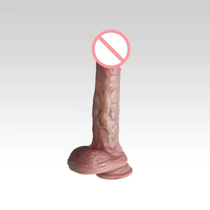 9.25-inch Realistic Silicone Dildo Hot Selling