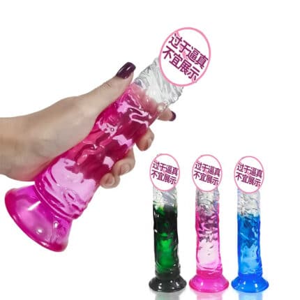 Wholesale Bulk Transparent Silicone Dildos
