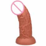 Realistic Silicone Male Dildo – XXL Adult Sex Toy for Women