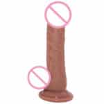 Hot Sale Thrusting Silicone Telescopic Dildo