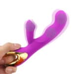 G-Spot Dildo USB Rechargeable Silicone Vibrator for Women Vibrating Sex Toy