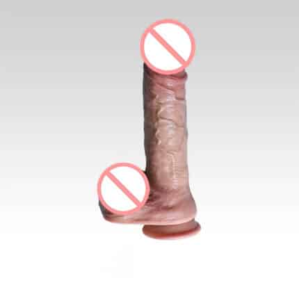 Realistic Sliding Dildo – Suction Cup Big Penis Adult Sex Toy