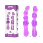 Jelly Soft Anal Stick Plug Beads Massager for Couples Adult Sex Toys
