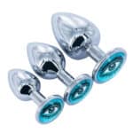Stainless Steel Anal Plugs Masturbation Sex Toy