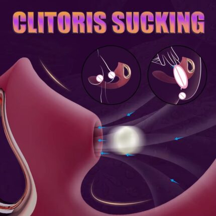 New Original Flexible Vibrator Bendable Design with Clit Sucking & G-Spot Vibration