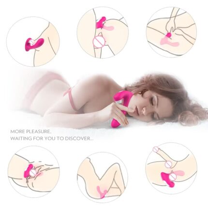 Powerful Pink Clit Sucking Toy 9 Intensity Modes, Waterproof Vibrator