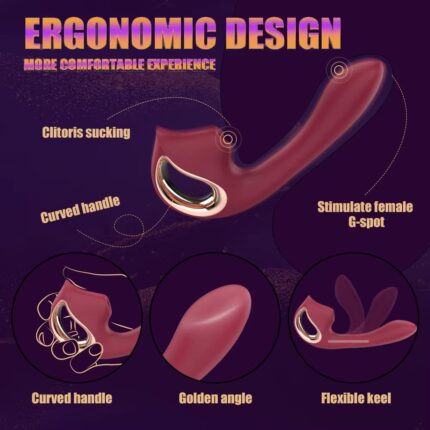 New Wireless Flexible Vibrator Bendable Dual G-Spot & Clitoris Stimulator