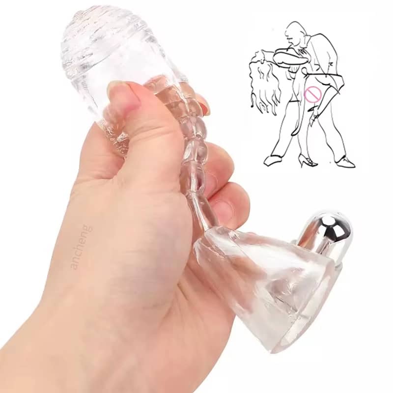 where-to-buy-TPE Penis Condom-from-china-supplier (1) Hot-Selling Food Grade TPE Penis Condom – Reusable Vibrator Condom with Clitoris Stimulator for Delayed Ejaculation