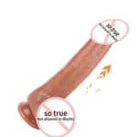 YAQU Factory Wholesale Sex Toys – Liquid Silicone Telescopic Dildos for