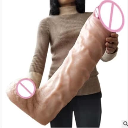 Super Thick Realistic Dildo – Skin-Like Large Butt Plug