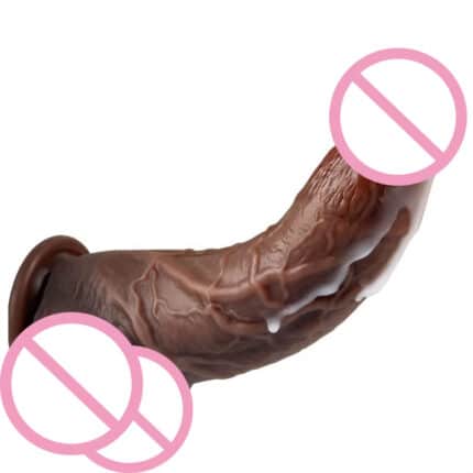 Huge Thick Realistic Dildo – Silicone G-Spot
