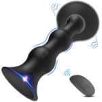 Remote Control Prostate Massager Stimulator Vibrating Butt Plug