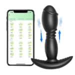 Telescopic Vibrating Butt Plug Male Prostate Massager