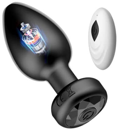 10-Mode Vibrating Small Butt Plug