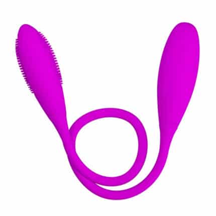 Rechargeable Dual-Head Lesbian Egg Vibrator