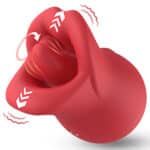 3-in-1 Real Biting Rose Mouth Vibrator