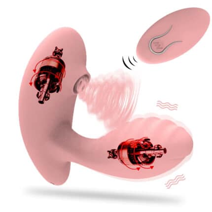 Remote Control Sucking G-Spot Vibrator
