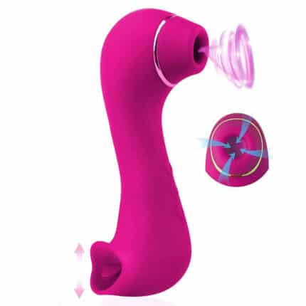Double-Ended 10 Modes Sucking Vibrator
