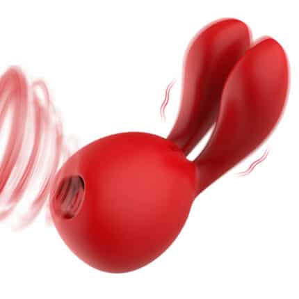 Long Ears Bunny Rabbit Sucking Vibrator