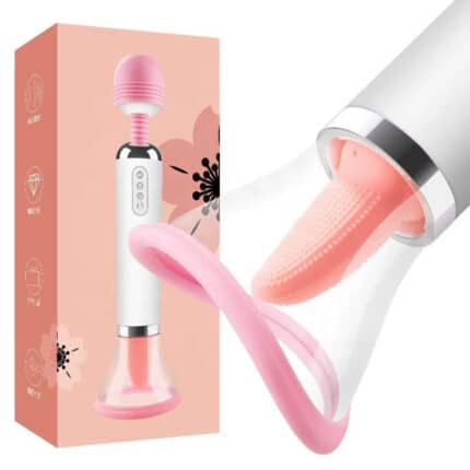New Arrival Tongue Sucking Licking Vibrator