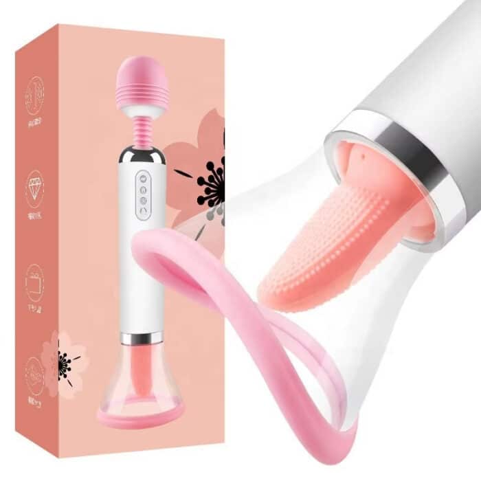 New Arrival Tongue Sucking Licking Vibrator