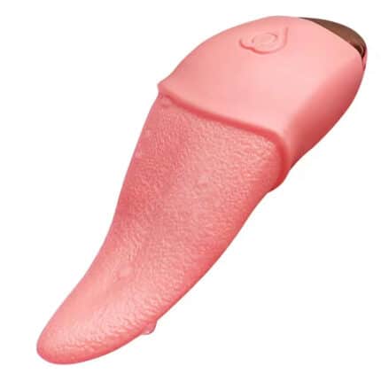 Pink Vibrating Tongue Vibrator