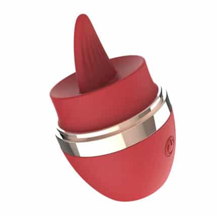 New Arrival Red Portable Tongue Vibrator