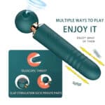 New 3-in-1 Double Stimulation Vibrator