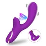 2-in-1 Silicone Clitoral Sucking Vibrator