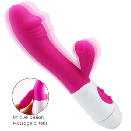 Soft Silicone Portable Rabbit Vibrator