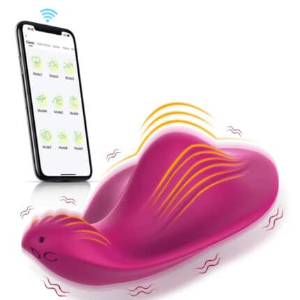 Safe Silicone Panty Butterfly Vibrator