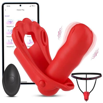 Panty Insert Dildo Wearable Vibrator