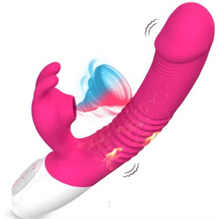 New Heating Thrusting Hot Rabbit Vibrator