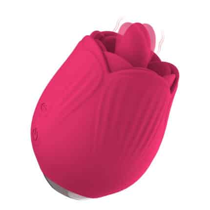 New Wholesale Rose Ladies Tongue-Licking Vibrator