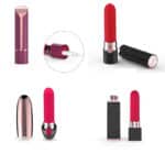 Mini Silicone Lipstick Vibrator