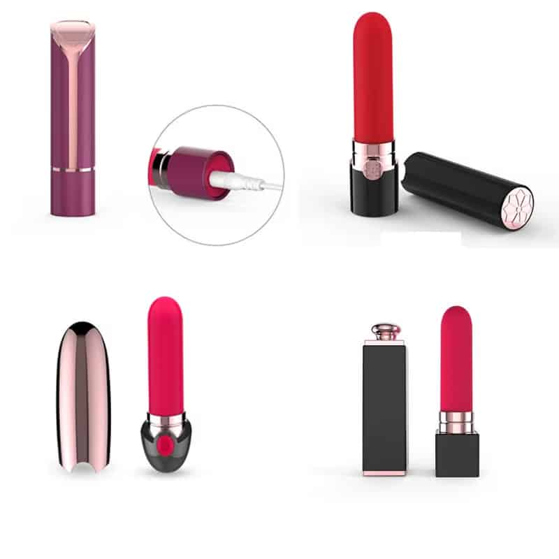 where-to-buy-vibrator-from-china-supplier (1) Mini Silicone Lipstick Vibrator