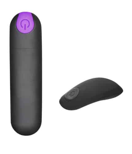 Remote Control Mini Black Vibrator