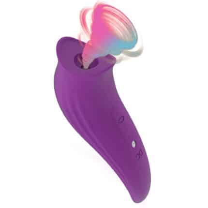 New Purple Bird Sucker 8-Frequency Vibrator