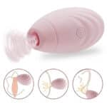 Flirt Shell Sucking Vibrator