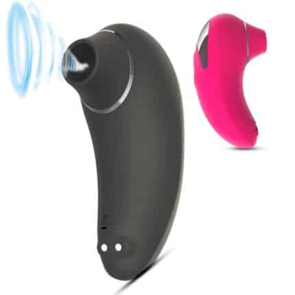 Rechargeable Mini Pink Sucking Vibrator