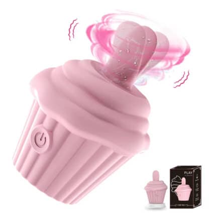 Stimulation Sucking Cupcake Vibrator