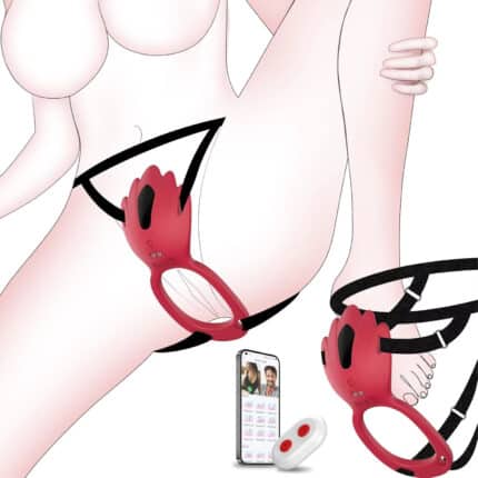 Multi Modes Strap-on Panty Vibrator