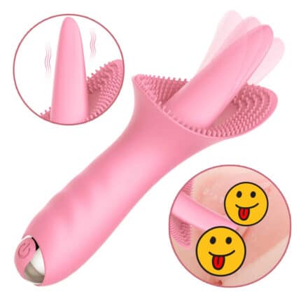 Lips Honey Tongue Oral Vibrator