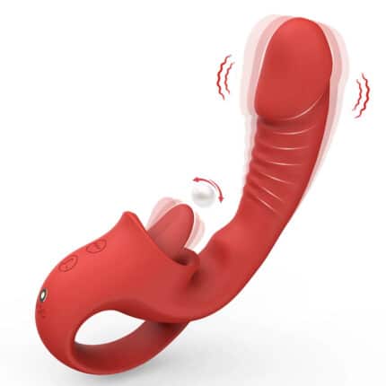 Tongue Licking Rabbit Vibrator